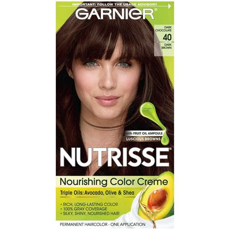 black hair color garnier|garnier black hair color chart.